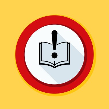 Öğretim el ile uyarı işareti