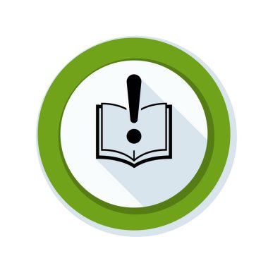 Öğretim el ile uyarı işareti