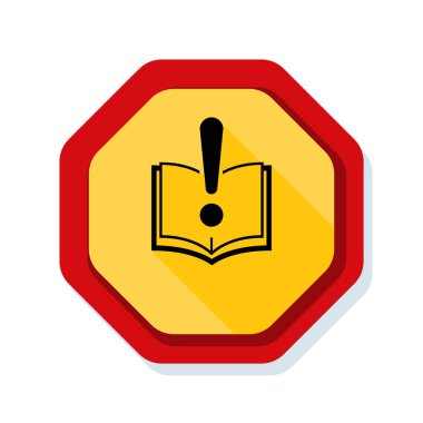 Öğretim el ile uyarı işareti