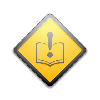 Öğretim el ile uyarı işareti