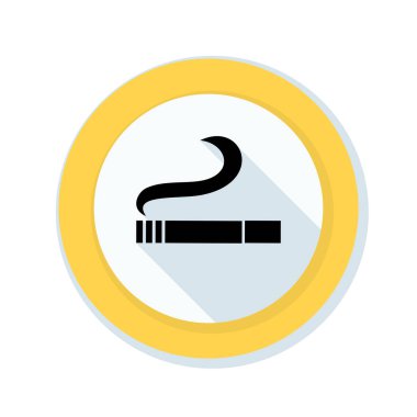 Sigara içme alanı işareti yok