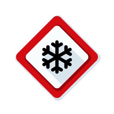 soğuk uyarı işareti