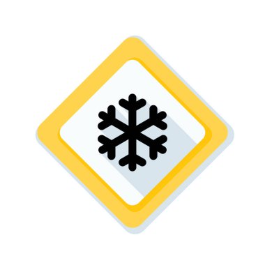 soğuk uyarı işareti