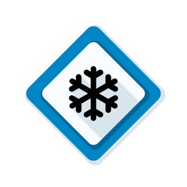 soğuk uyarı işareti