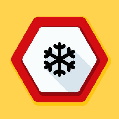 soğuk uyarı işareti
