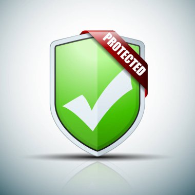 Korumalı kalkan kutsal kişilerin resmi