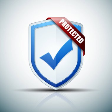 Korumalı kalkan kutsal kişilerin resmi