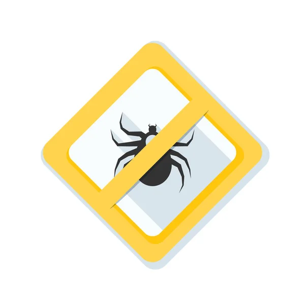 蜱虫 acarine 免费标志 — 图库矢量图片