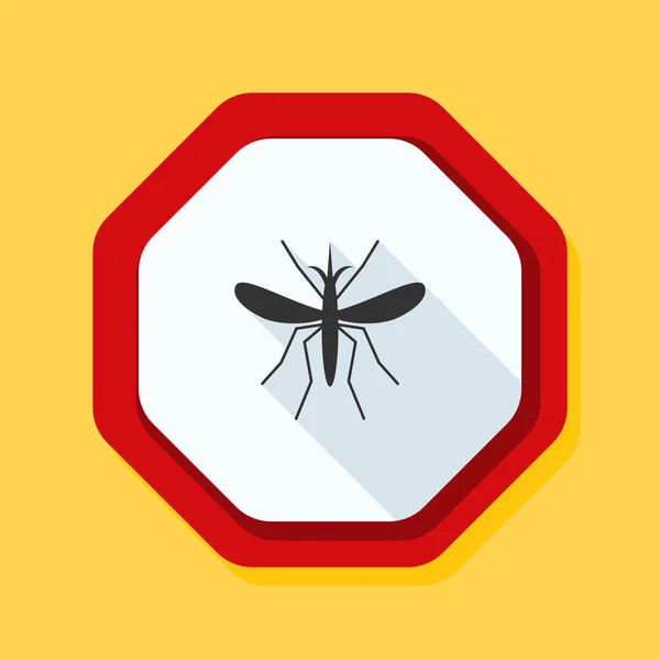 Mückengefahr — Stockvektor