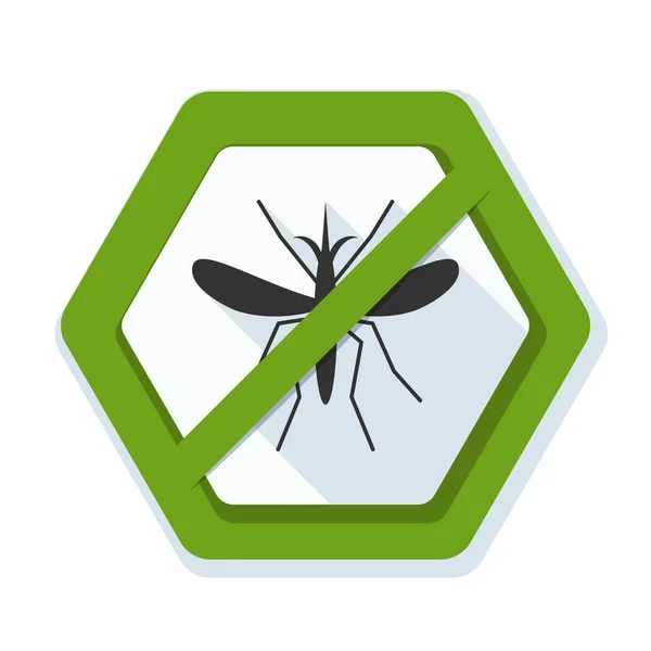Mosquito Signo libre — Archivo Imágenes Vectoriales