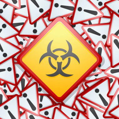 Biohazard bölge işareti