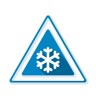 soğuk uyarı işareti