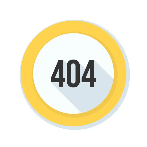 404 not found fel tecken — Stock vektor