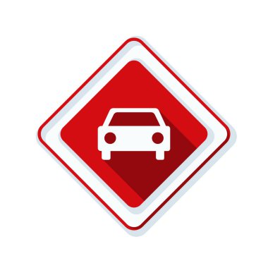 Araba uyarı işareti