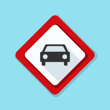 Araba uyarı işareti