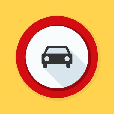 Araba uyarı işareti