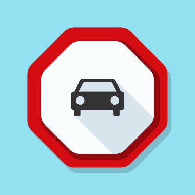 Araba uyarı işareti