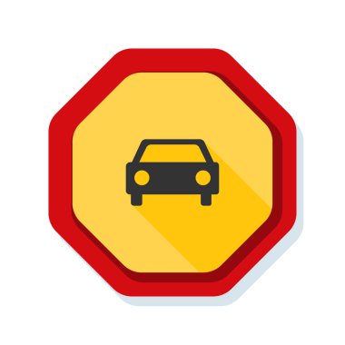 Araba uyarı işareti