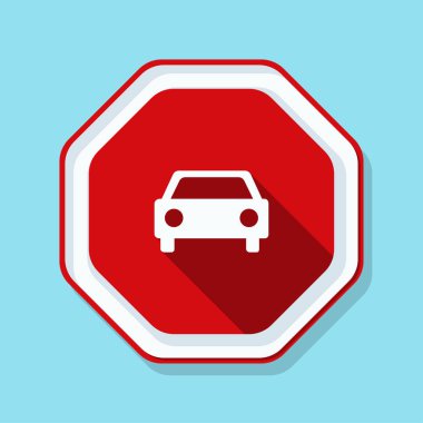 Araba uyarı işareti