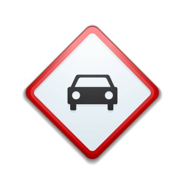 Araba uyarı işareti
