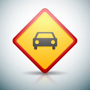 Araba uyarı işareti
