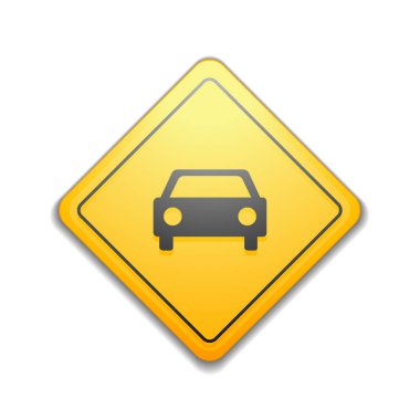 Araba uyarı işareti