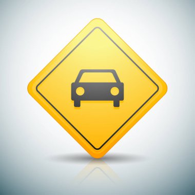 Araba uyarı işareti