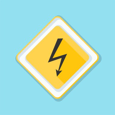 Yüksek gerilim Risk işareti