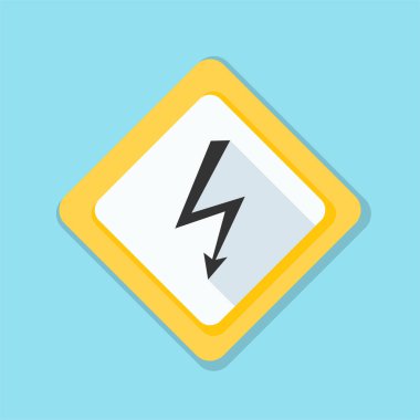 Yüksek gerilim Risk işareti