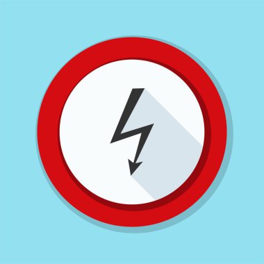 Yüksek gerilim Risk işareti