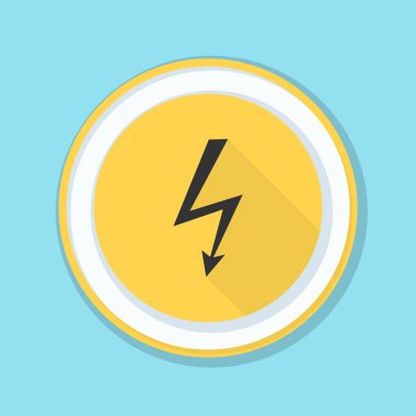 Yüksek gerilim Risk işareti