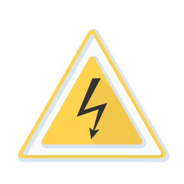 Yüksek gerilim Risk işareti