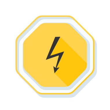 Yüksek gerilim Risk işareti