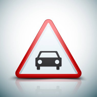 Araba uyarı işareti
