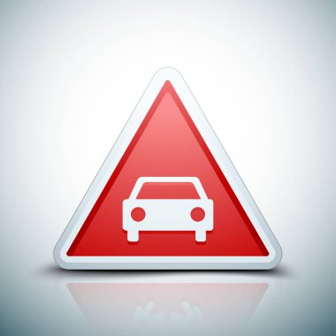 Araba uyarı işareti