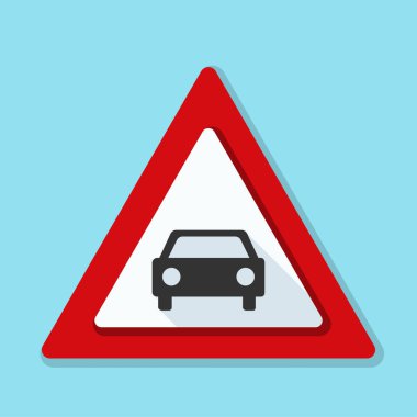 Araba uyarı işareti