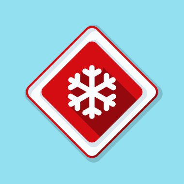 soğuk uyarı işareti