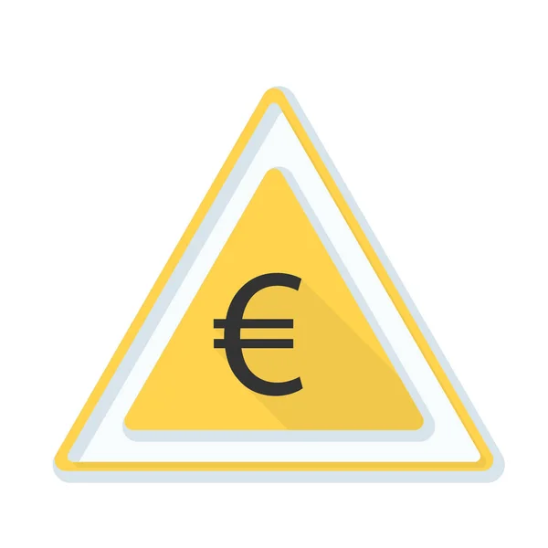 Tanda uang Euro - Stok Vektor