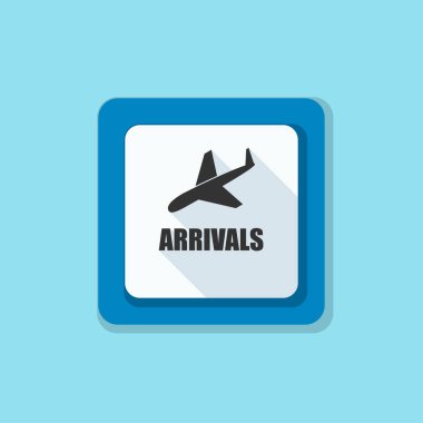 Havaalanına geliş işareti