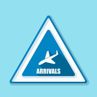 Havaalanına geliş işareti