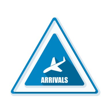 Havaalanına geliş işareti