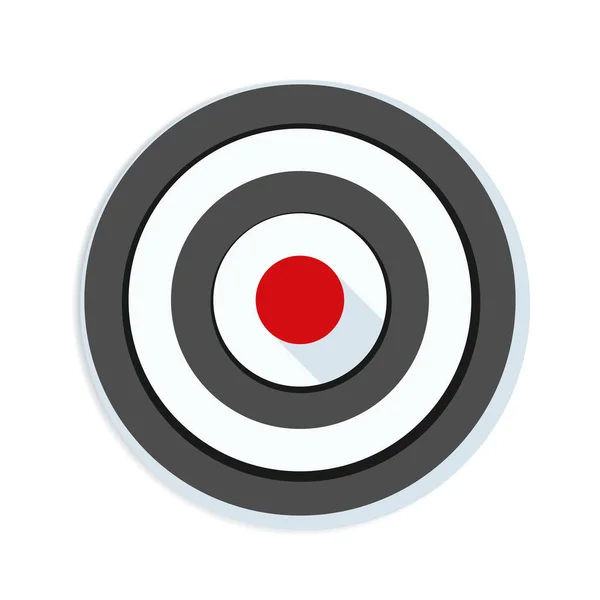 Target button icon — Stock Vector
