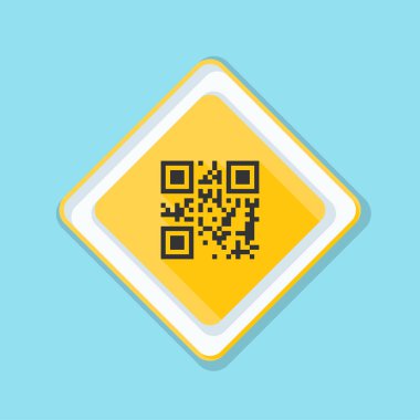 QR Kod mesaj simgesi