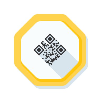 QR Kod mesaj simgesi