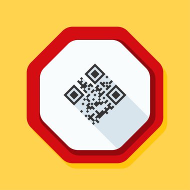 QR Kod mesaj simgesi