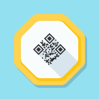 QR Kod mesaj simgesi