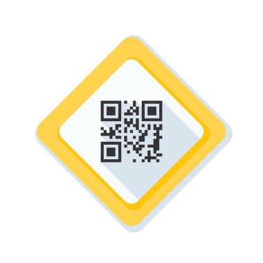 QR Kod mesaj simgesi