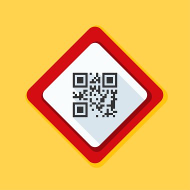 QR Kod mesaj simgesi