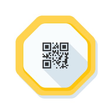 QR Kod mesaj simgesi