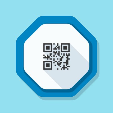 QR Kod mesaj simgesi